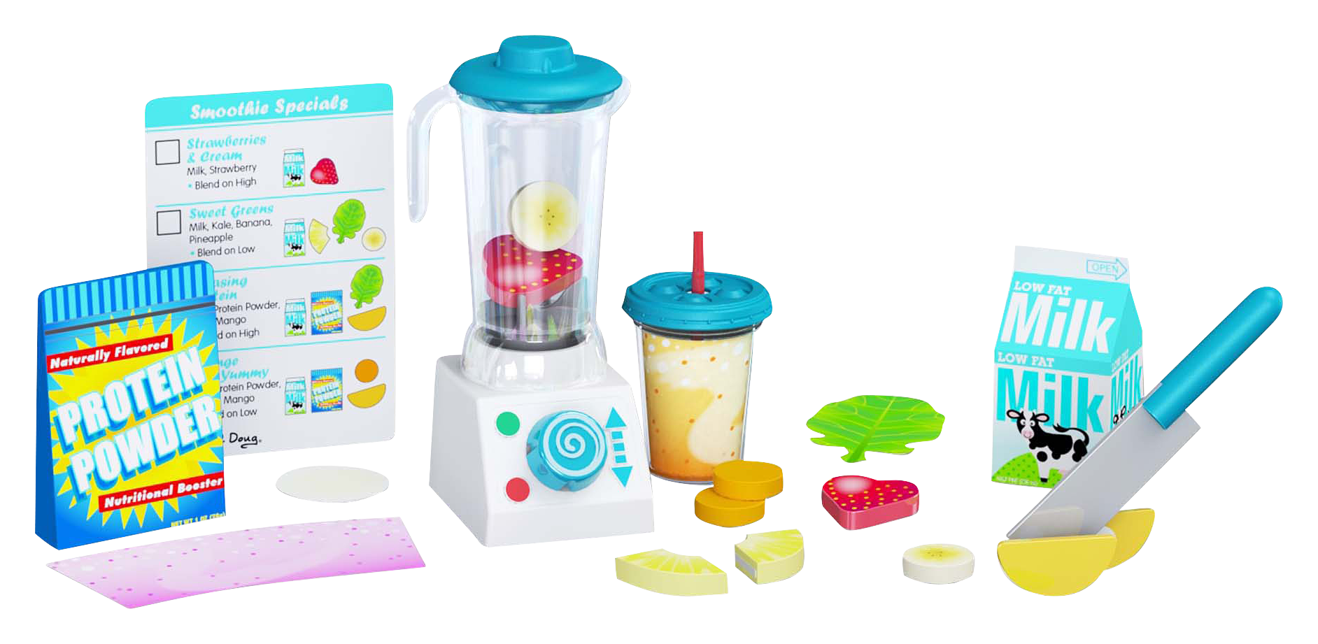 Melissa & Doug Smoothie Maker Blender Play Set for Kids Bass Pro Shops